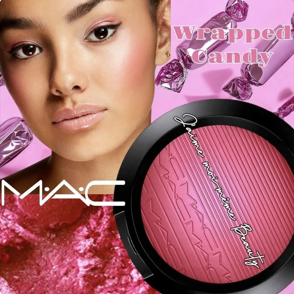 MAC Warped Candy Extra Dimension Blush Metallic Berry Fuscia